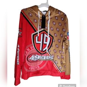 San Francisco 49ers pull over hoodie